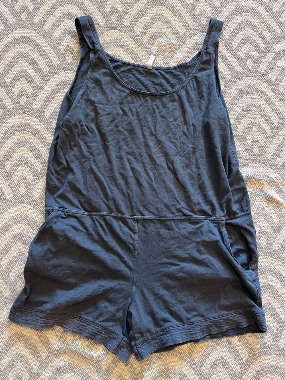 GAP BODY Blue Tank Top/Shorts Romper XL